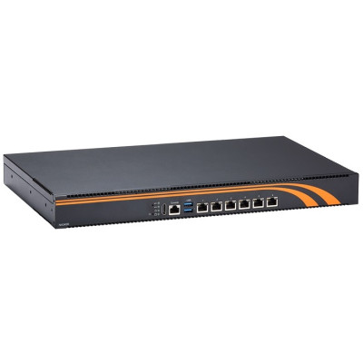 Axiomtek NA345R Network Appliance with Intel Celeron N3350/J3455 Processor, 6 LAN, 8GB memory